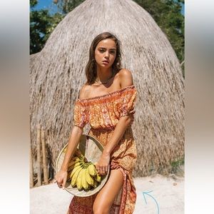 Arnhem island sundress in mimosa